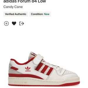 Adidas 84 low candy cane